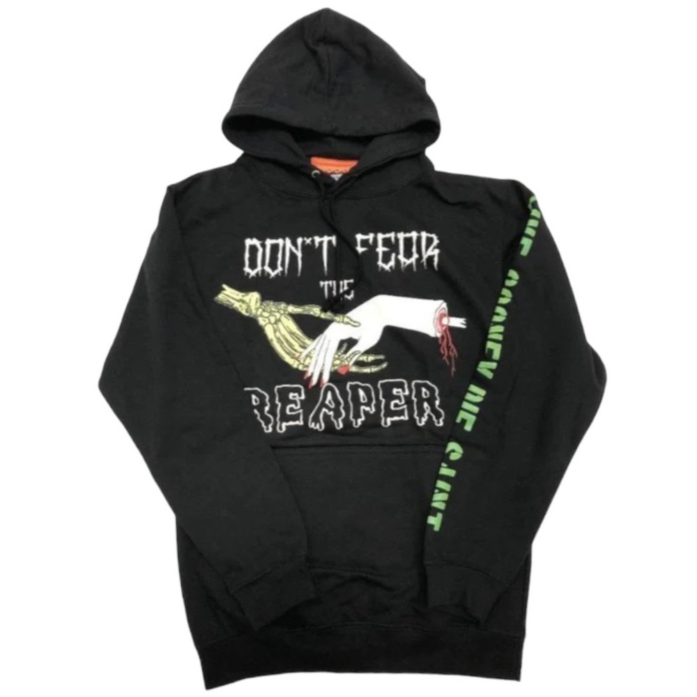 NWOT BWOOD Live Gooney Die Saint Don’t Fear the Reaper Hoodie in Black